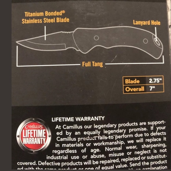 Camillus Game Caping Knife Sheath Camouflage Set of 2 - Picture 6 of 8